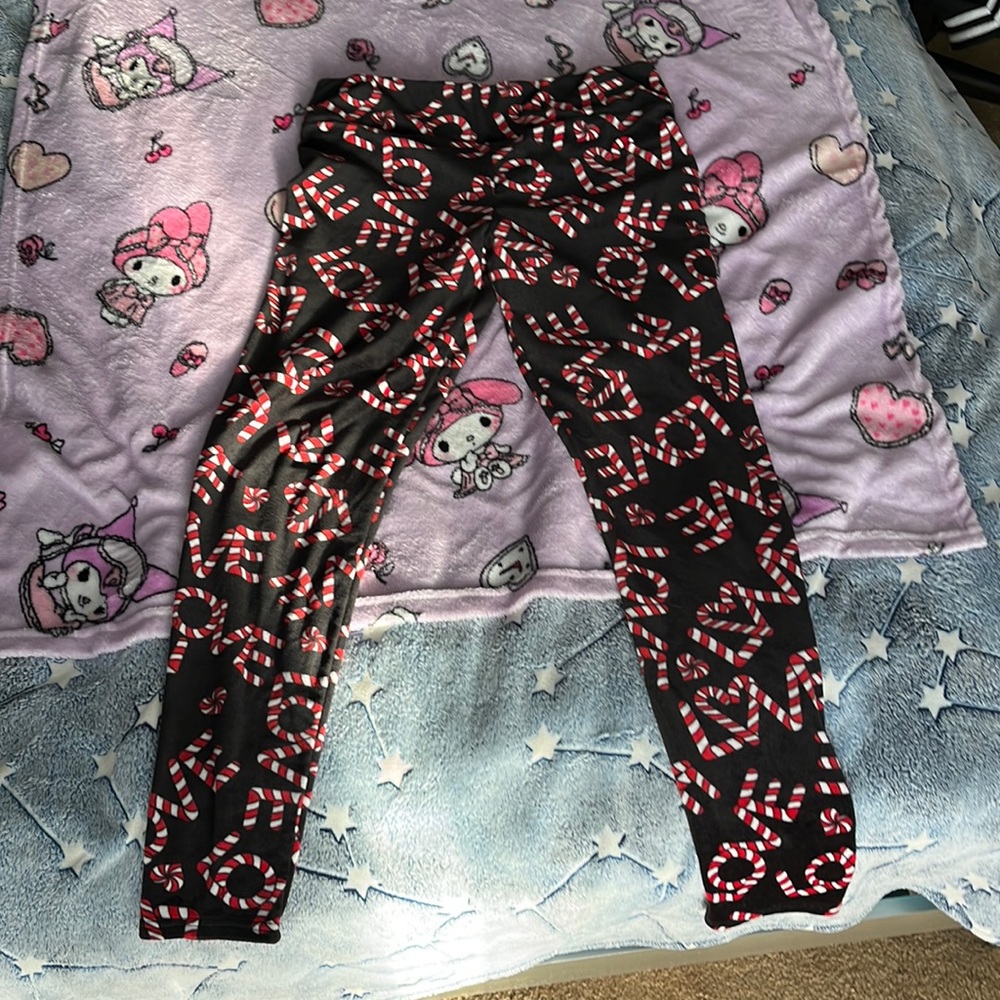 Christmas Candy cane pajamas